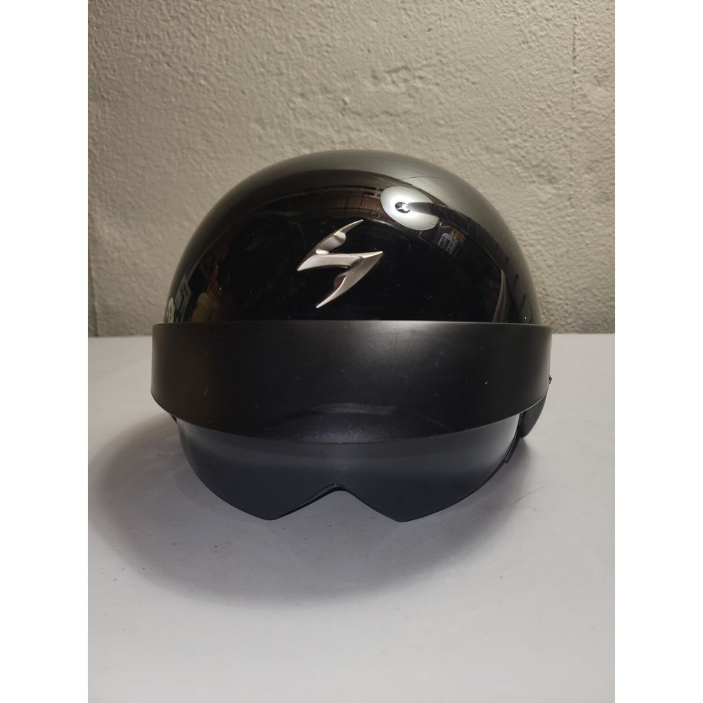 SCORPION EXO-100 Motorcycle Helmet Retractable Tinted Sun Visor Small‎ DOT Black